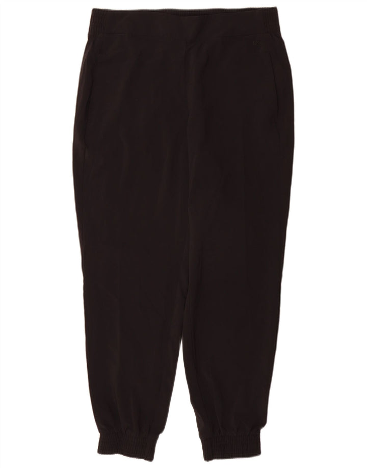 Pantaloni de trening Calvin Klein pentru femei Pantaloni de jogging UK 14 Poliester mediu negru