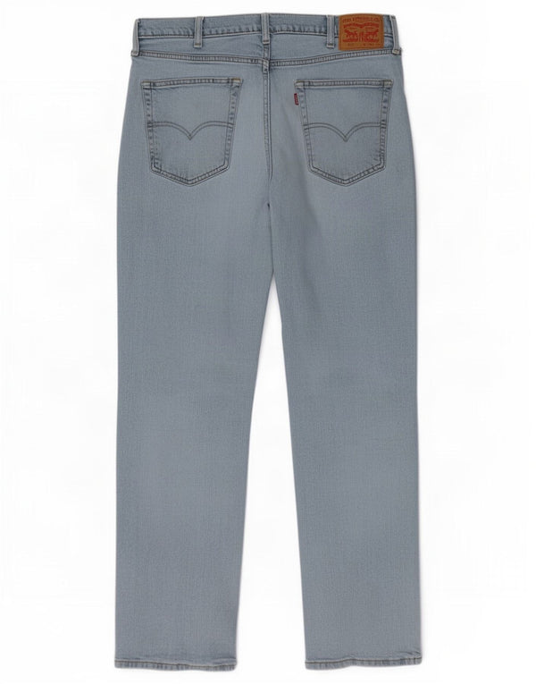 Blugi drepti pentru bărbați Levi's 514 W38 L32 Bumbac albastru
