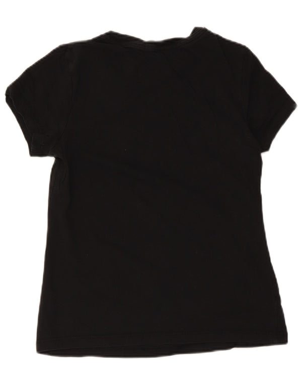 Tricou grafic pentru femei Calvin Klein Jeans Top UK 8 Small Black