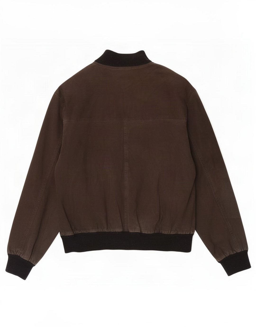 Bomber Vintage pentru bărbați din piele intoarsa UK 40 Large Kaki