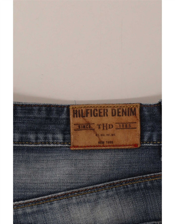 Blugi drepti pentru bărbați Tommy Hilfiger W34 L32 albastru