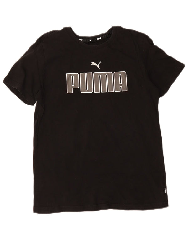 Tricou grafic Puma pentru femei Top UK 10 Small Black Bumbac