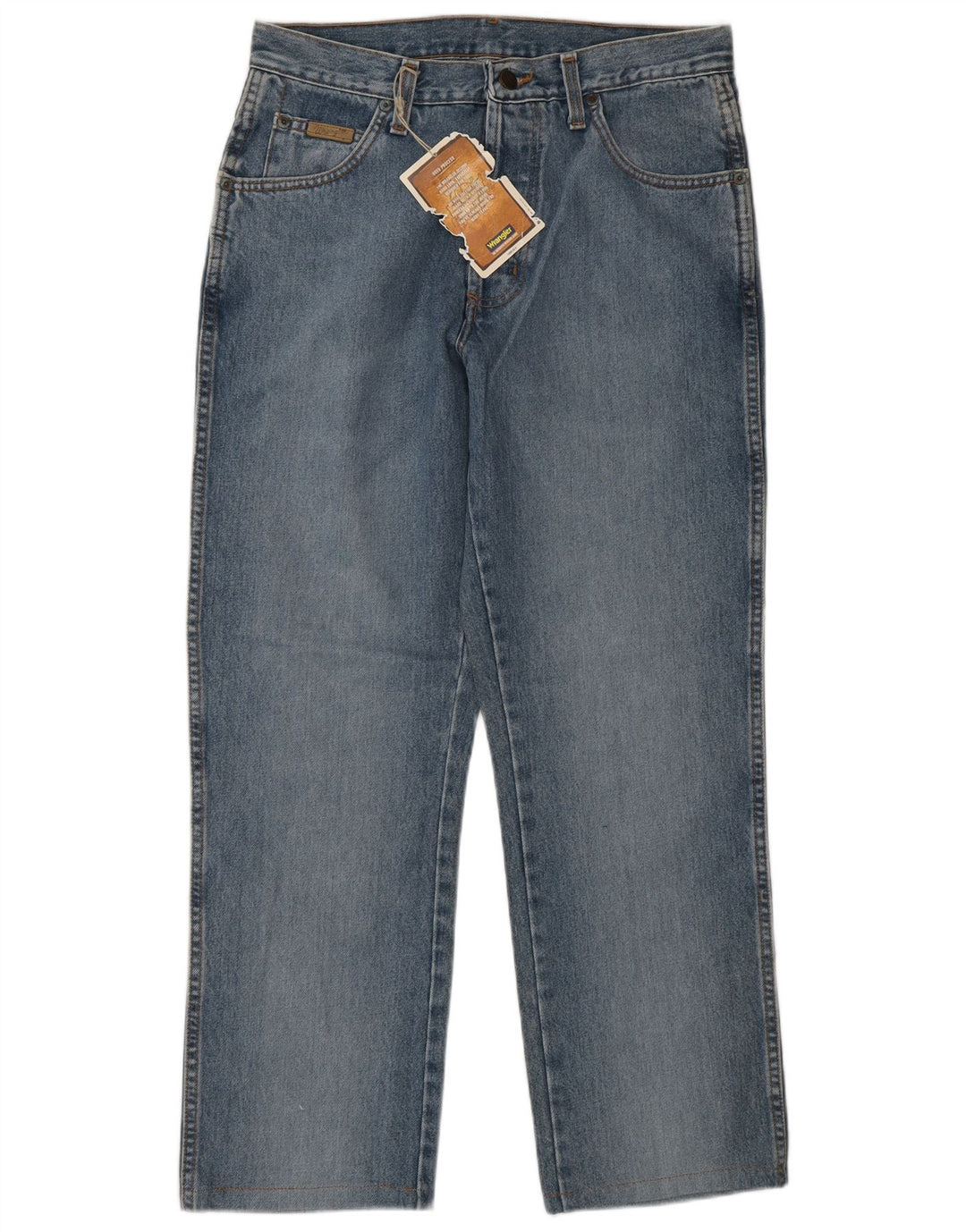 Blugi drepte pentru bărbați Wrangler Texas W32 L28 Bumbac albastru