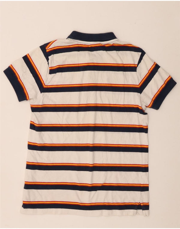Tricou polo pentru bărbați Ellesse, bumbac cu dungi albe