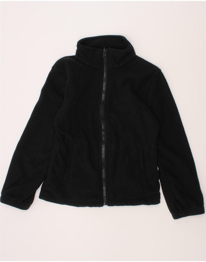 MOUNTAIN WAREHOUSE Boys Fleece Jacket 7-8 Years Black Polyester Vintage Mountain Warehouse and Second-Hand Mountain Warehouse from Messina Hembry 