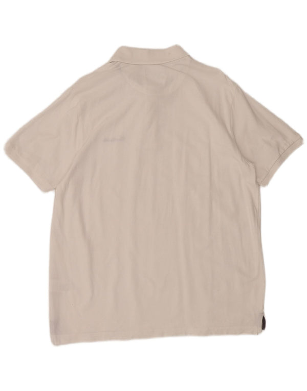 Cămașă polo Pierre Cardin pentru bărbați XL Bumbac alb