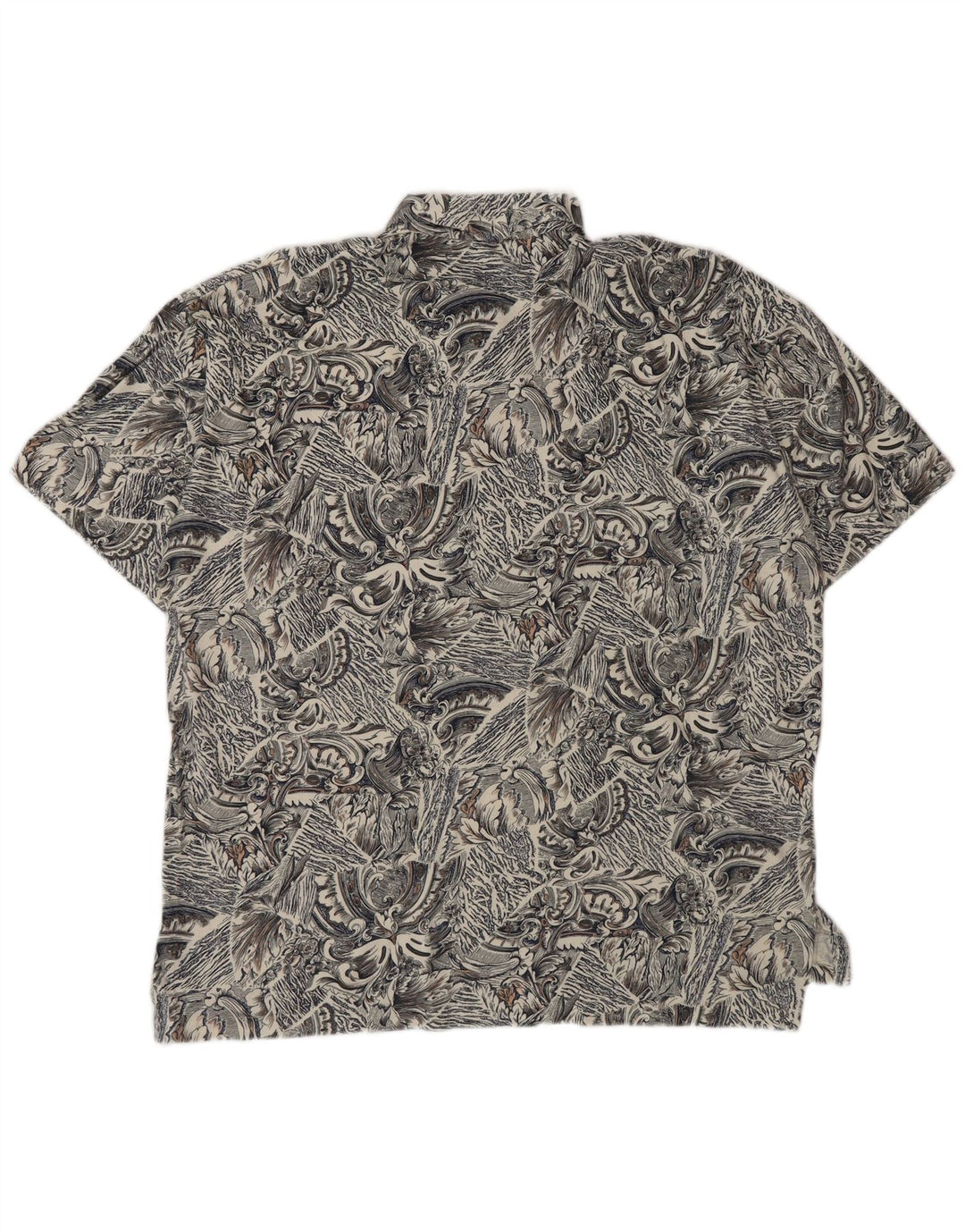 Cămașă pulover cu mânecă scurtă pentru bărbați Manuel Ritz IT 50 Medium Gri Paisley