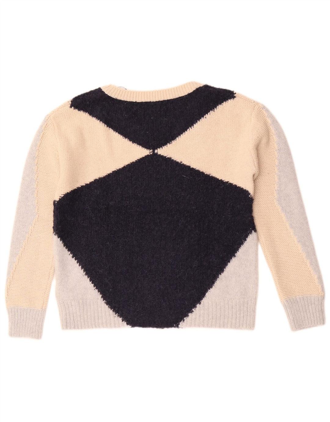 Pulover pentru damă Massimo Dutti cu gât barcă UK 10 mic multicolor