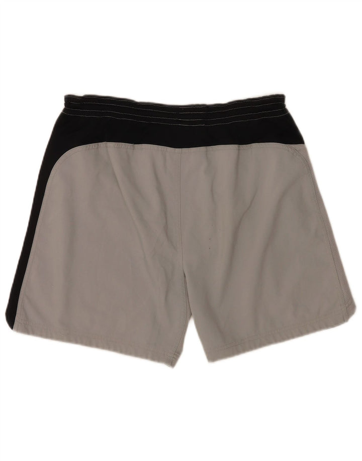 Pantaloni scurți sport Nike pentru bărbați, gri mediu, poliester color bloc