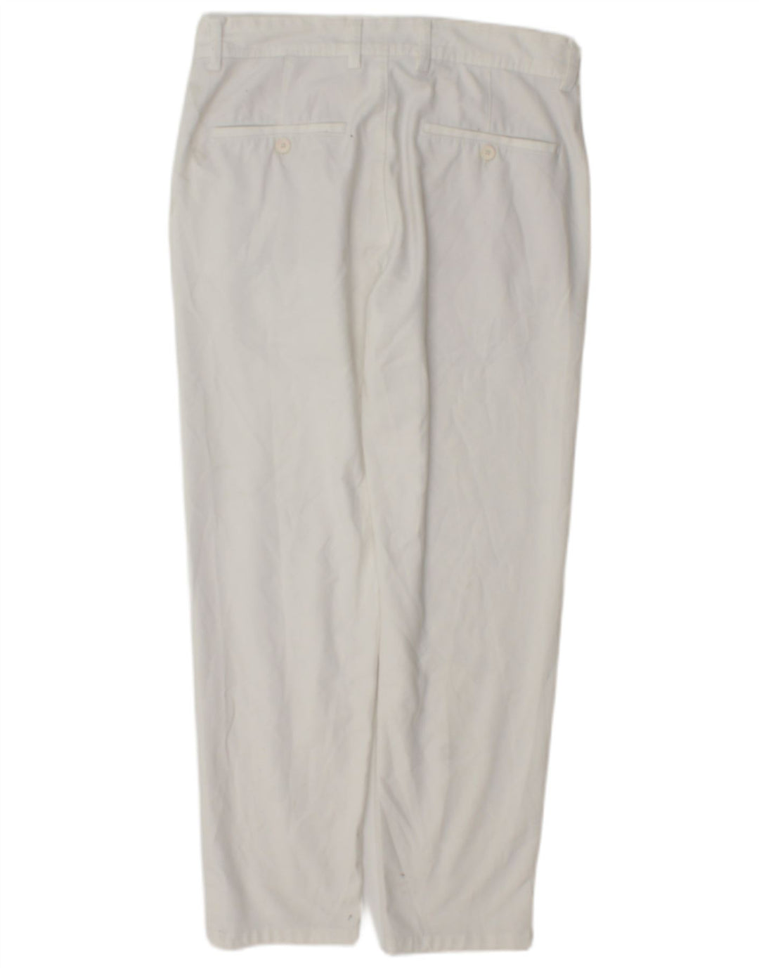 Pantaloni chino slim pentru bărbați Zara EU 38 Mici L30 L28 Poliester alb