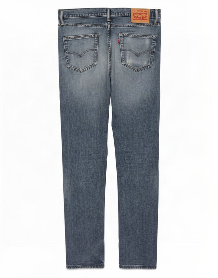 Blugi Levi's 511 Slim pentru bărbați W33 L34 Bumbac albastru