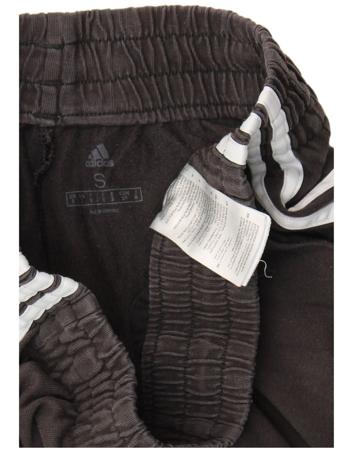 Pantaloni scurți sport ADIDAS pentru bărbați, bumbac negru mic
