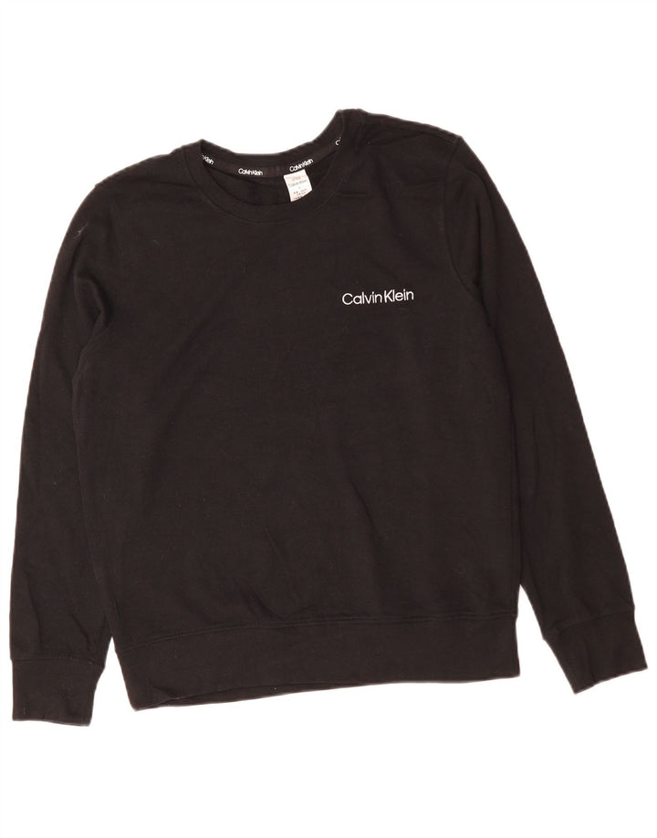 Pulover pentru femei CALVIN KLEIN Pulover UK 14 Bumbac mediu negru