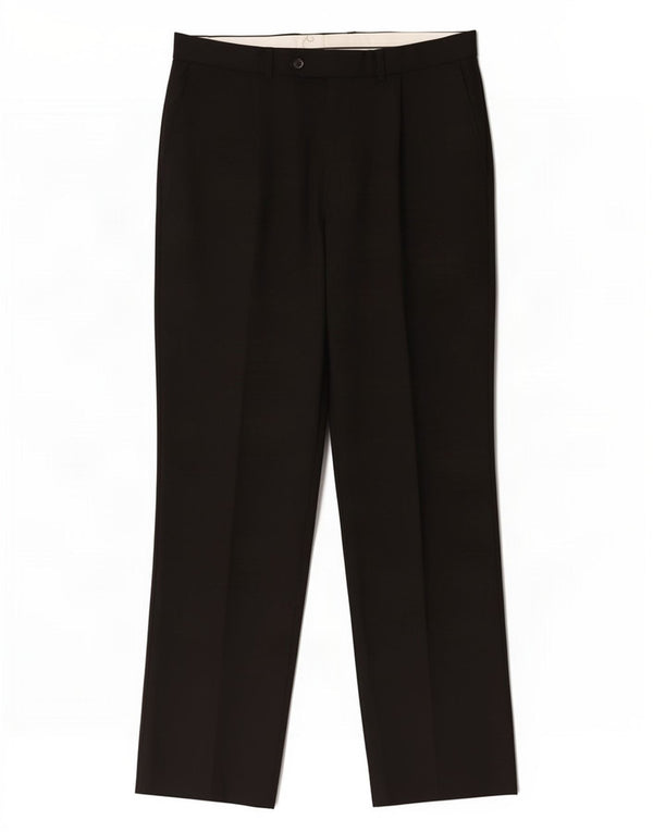Marks & Spencer Pantaloni drepți pentru bărbați L34 L31 Poliester negru