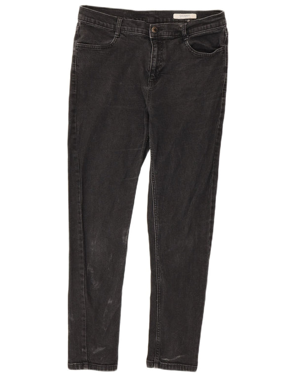 Blugi skinny pentru femei Marks & Spencer UK 12 Medium W30 L26 Bumbac negru