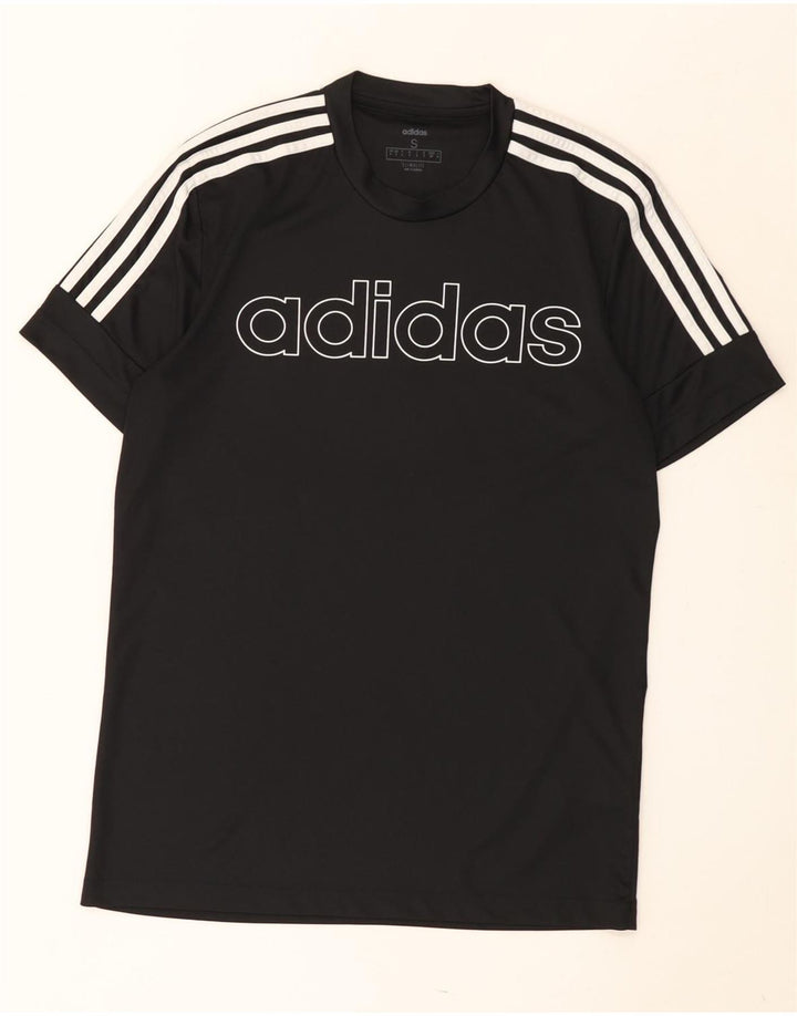 Tricou Adidas Climalite Graphic Top Mic Negru Poliester