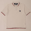 Tricou polo Reebok pentru bărbați, mare, alb, din bumbac