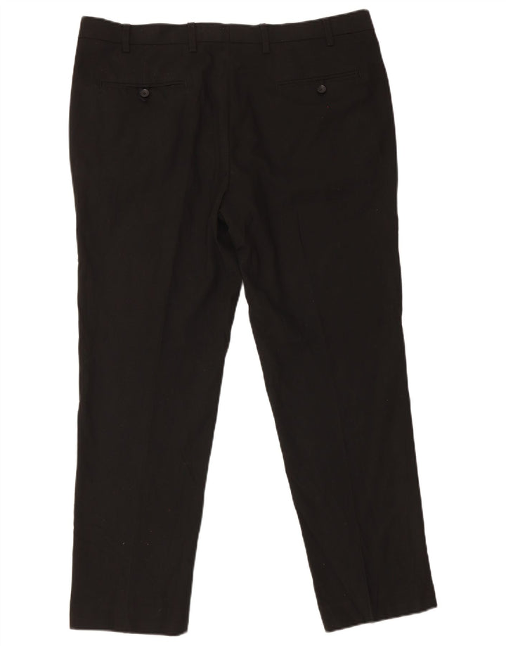 Marks & Spencer Pantaloni subțiri pentru bărbați L38 L29 Poliester negru