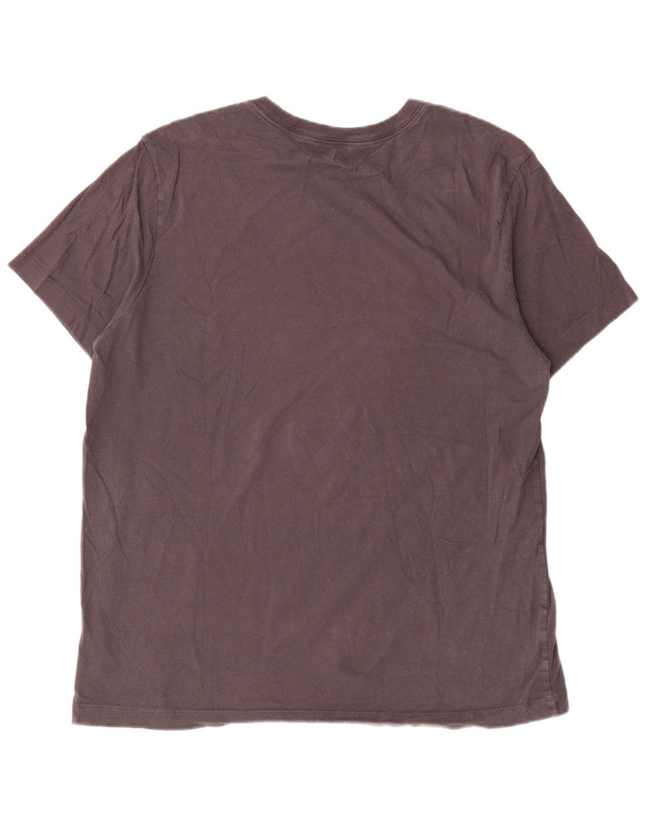 Tricou grafic Nike pentru bărbați Top mare din bumbac gri