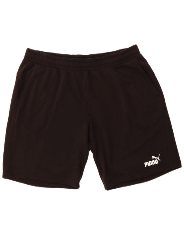 Pantaloni scurti sport PUMA pentru bărbați 2XL, bumbac negru