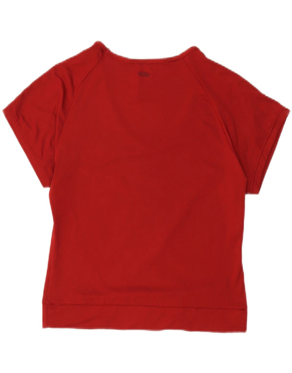 Tricou Adidas pentru femei Top UK 16 Poliamidă roșie mare