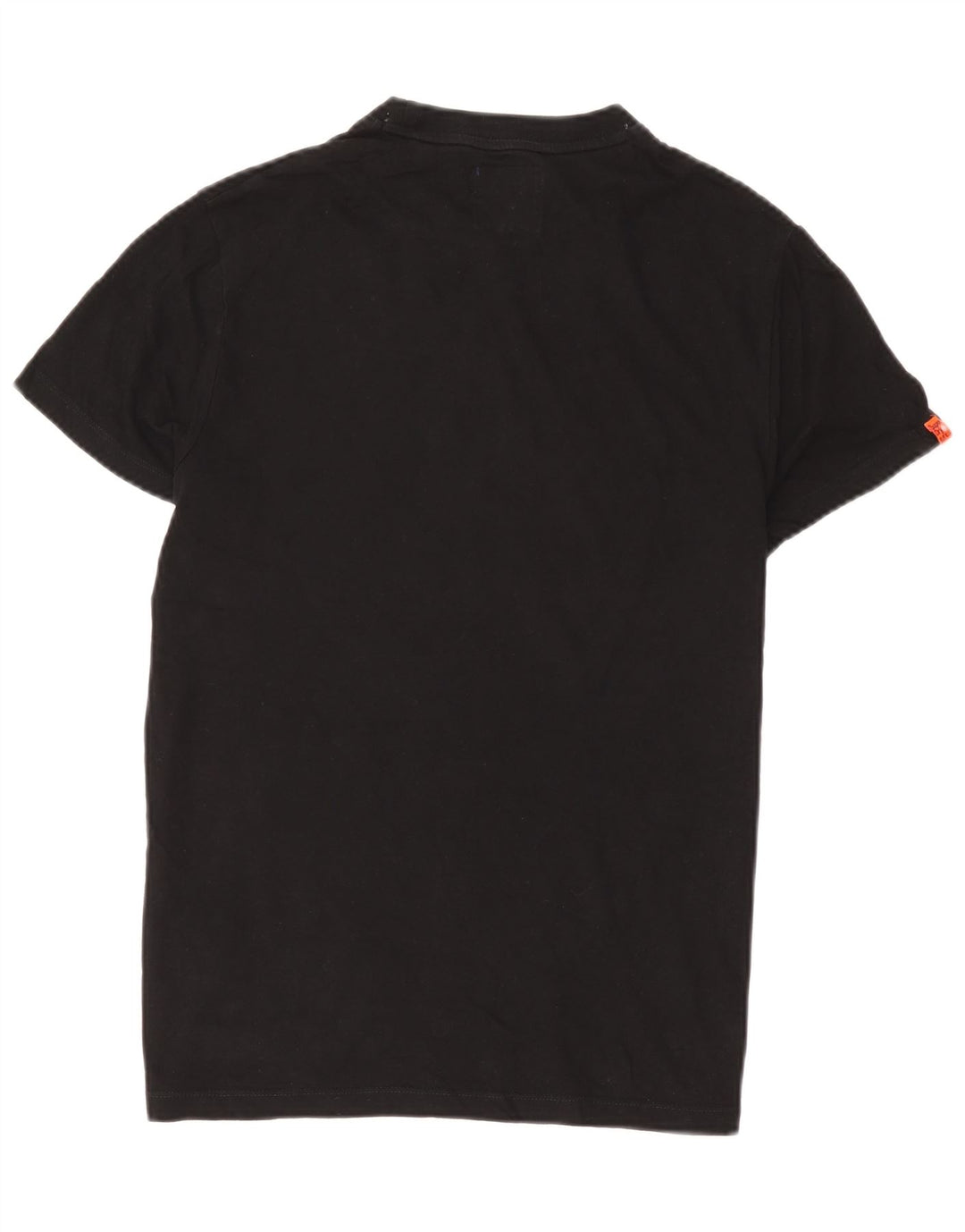 Tricou Superdry pentru bărbați Top mediu negru bumbac