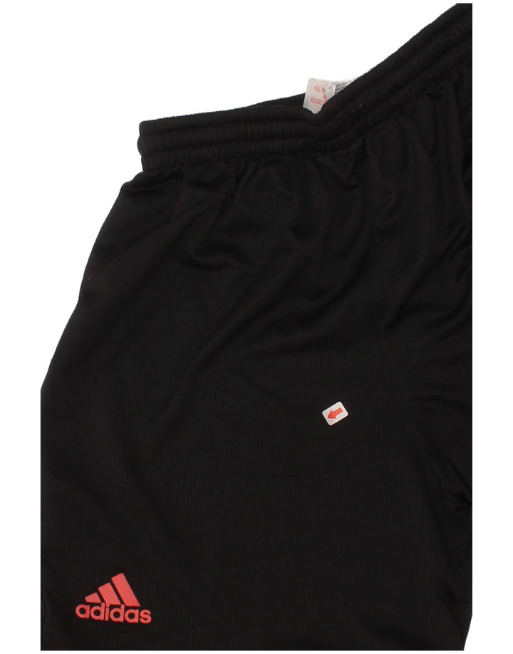Pantaloni scurți sport pentru băieți Adidas 7-8 ani poliester negru