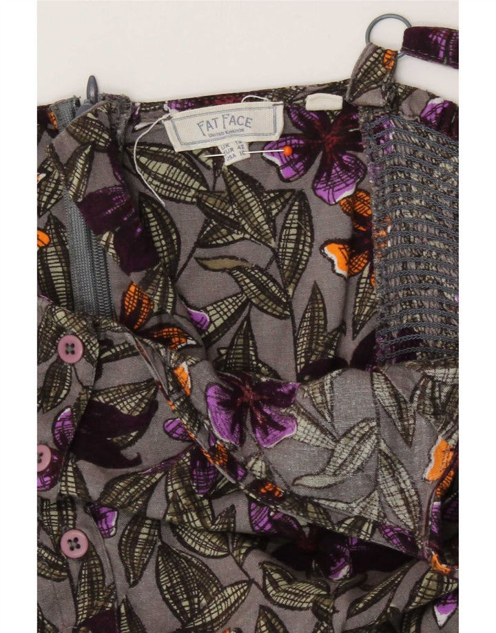 Salopetă fără mâneci pentru femei Fat Face UK 14 mare, multicoloră, florală