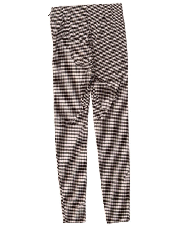 Pantaloni skinny casual pentru femei Zara Mici L26 L28 Viscoză neagră