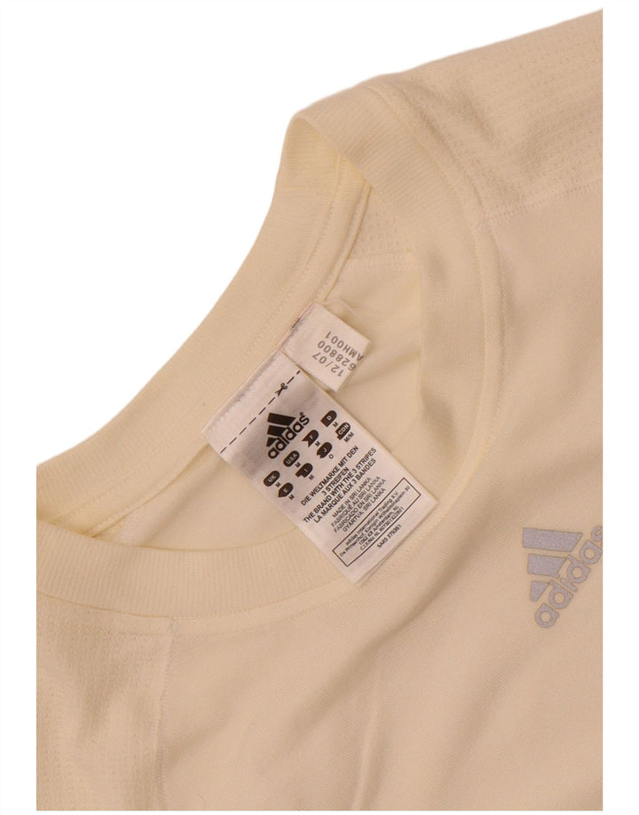 Tricou pentru bărbați Adidas Top Medium White Nylon