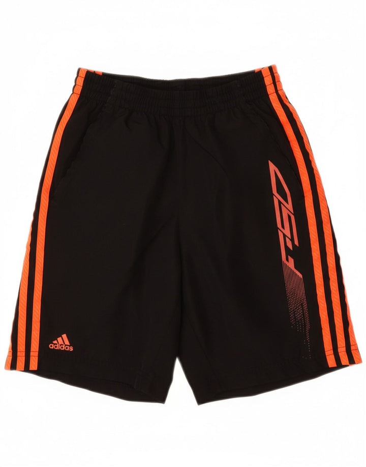 Pantaloni scurți sport ADIDAS F50 Graphic 11-12 ani poliester negru