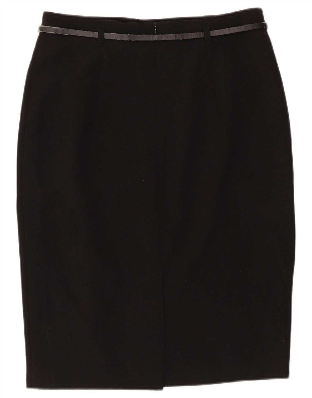 Fusta creion pentru femei Marks & Spencer UK 10 Small W28 Poliester negru