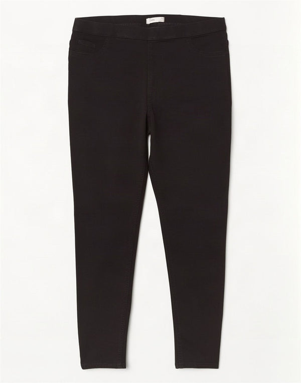 Blugi jegging cu talie înaltă pentru femei Marks & Spencer UK 18 XL W36 L26 Negri
