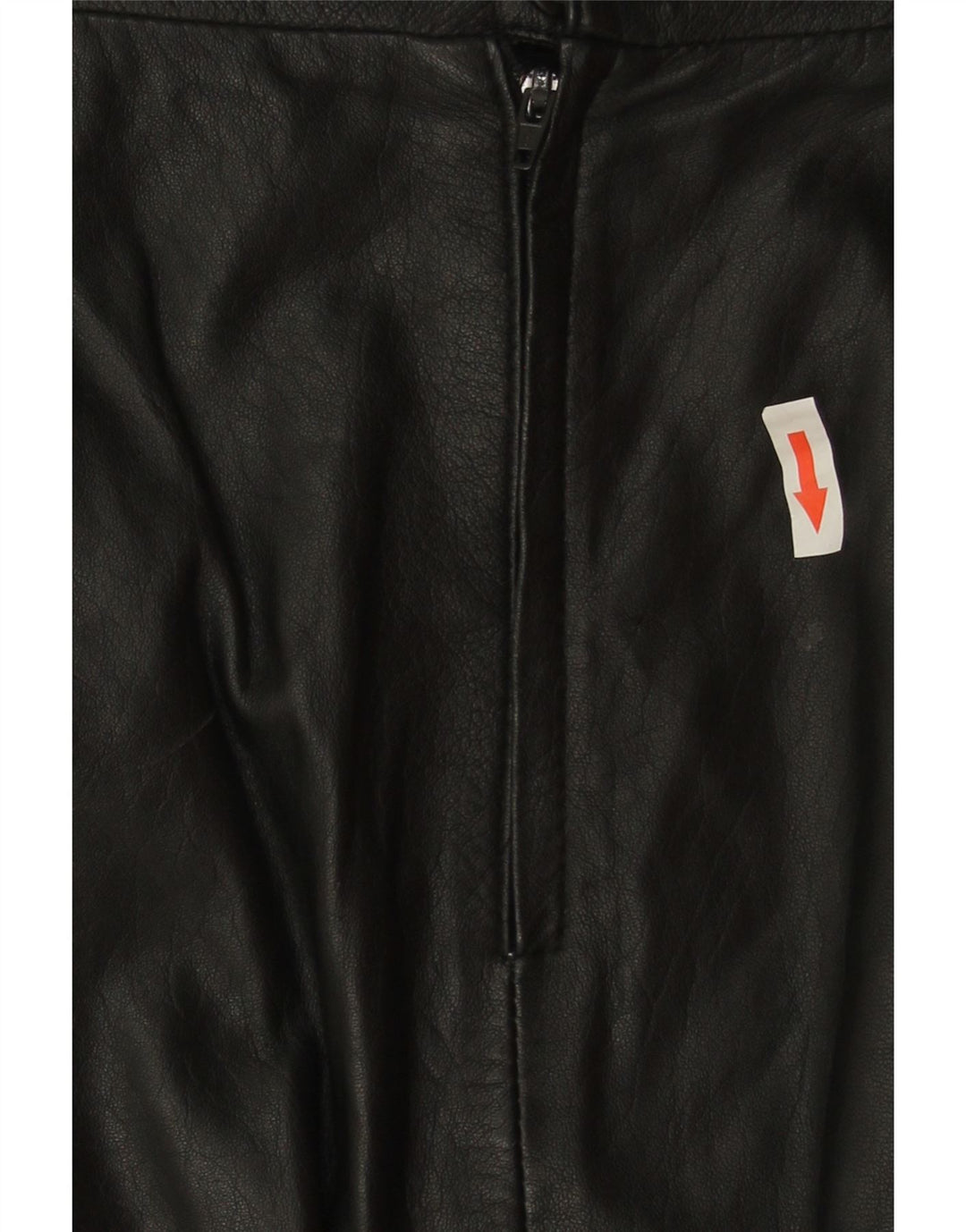 Fusta din piele vintage pentru femei W30 Medium Black