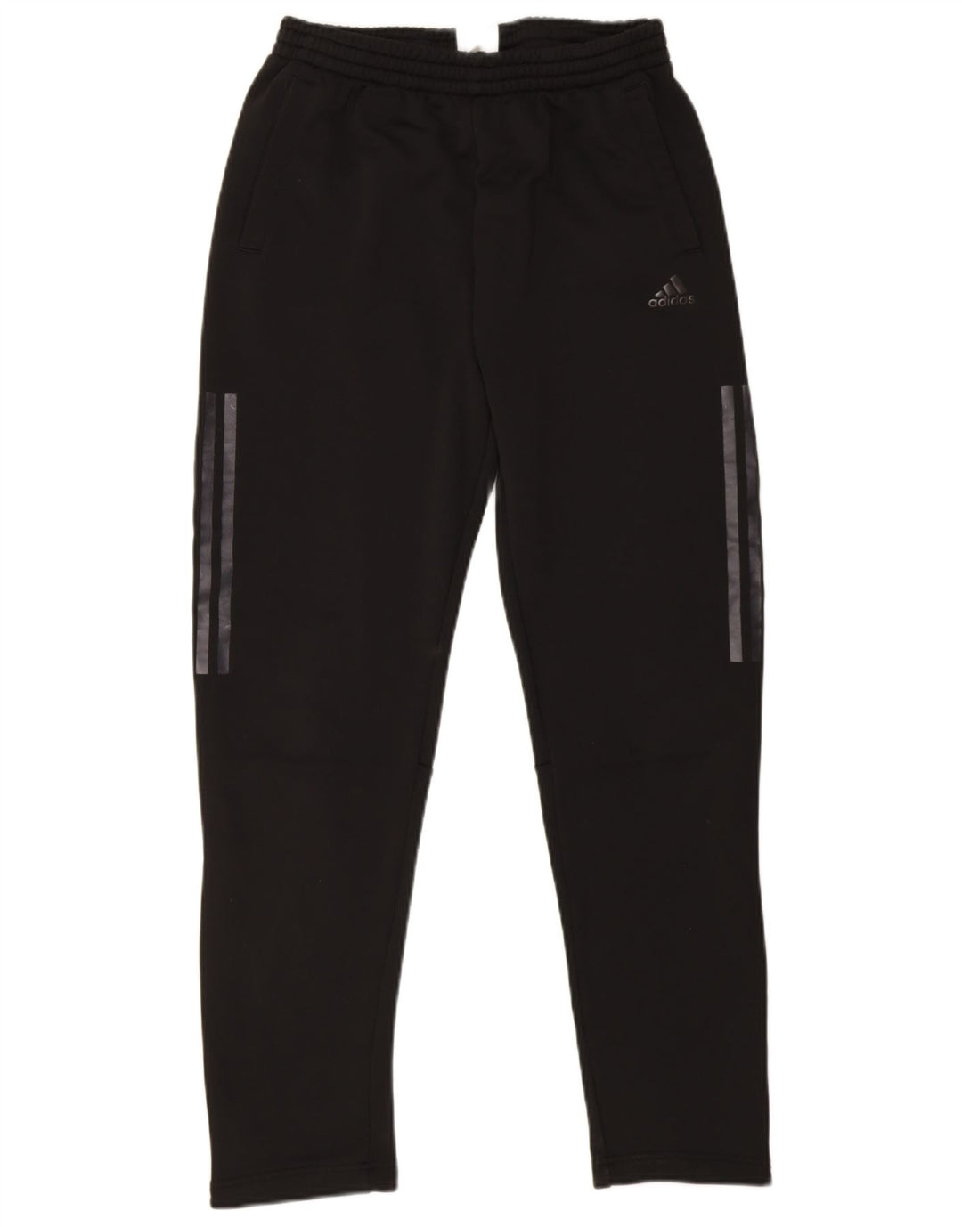Pantaloni de trening Adidas baieti 15-16 ani poliester negru