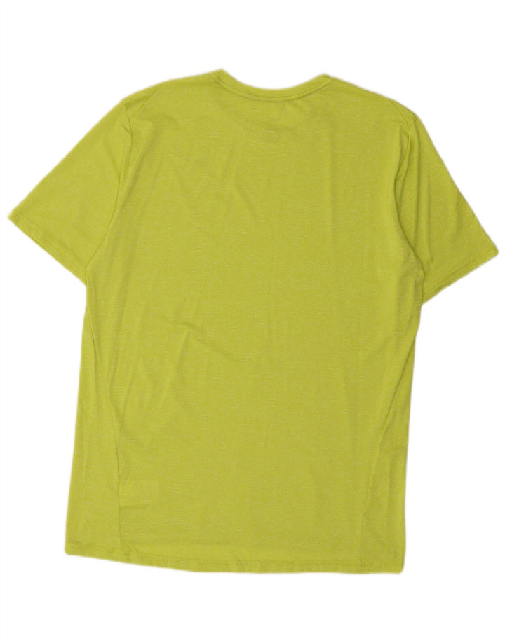 Tricou Nike Dri Fit pentru bărbați Top mare din poliester verde