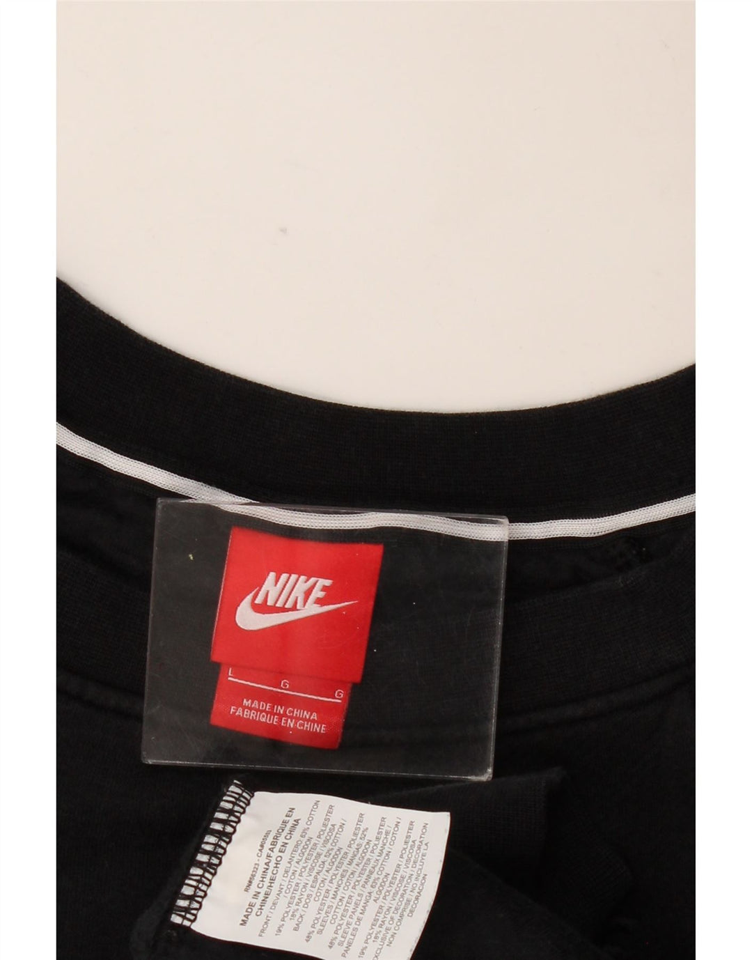 Pulover Nike pentru femei, mare, negru, bumbac