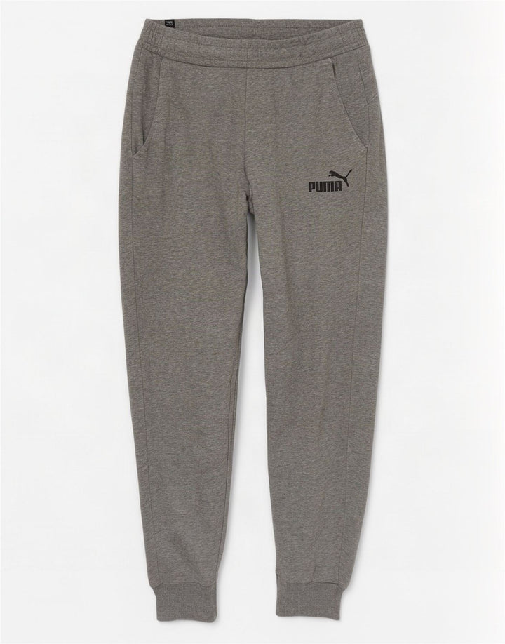 Pantaloni de trening Puma pentru bărbați, pantaloni de jogging, mici, gri pete