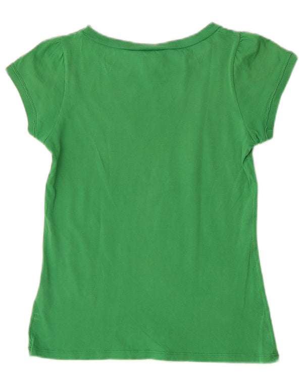 Tricou Grafic Benetton Fete Peanuts Top 10-11 Ani XL Bumbac Verde