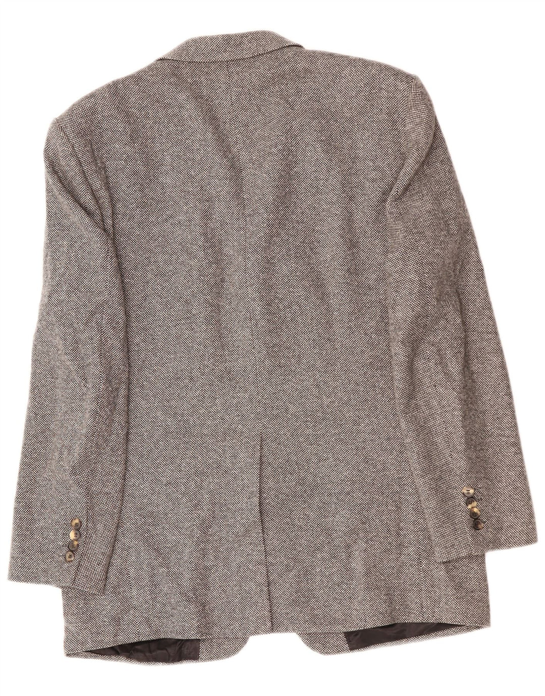 KARL LAGERFELD Jachetă pentru bărbați cu 3 nasturi, UK 40, lână mare, gri