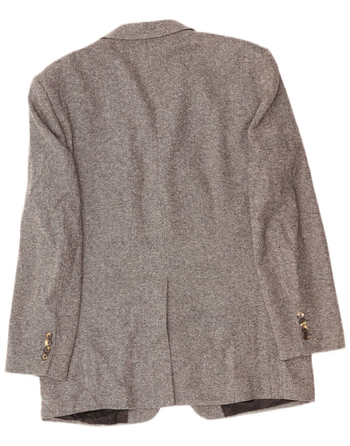 KARL LAGERFELD Jachetă pentru bărbați cu 3 nasturi, UK 40, lână mare, gri