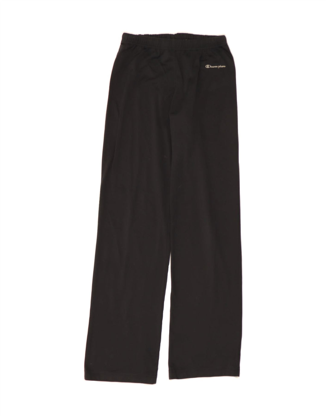 CHAMPION Womens Tracksuit Trousers UK 14 Medium  Black Polyester Vintage Champion and Second-Hand Champion from Messina Hembry 