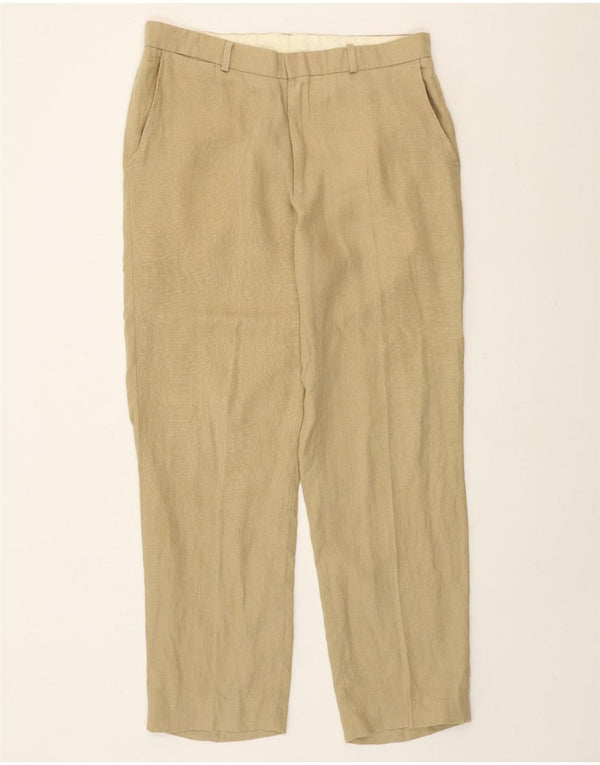 Pantaloni chino drepți Polo Ralph Lauren pentru bărbați L34 L32 in bej