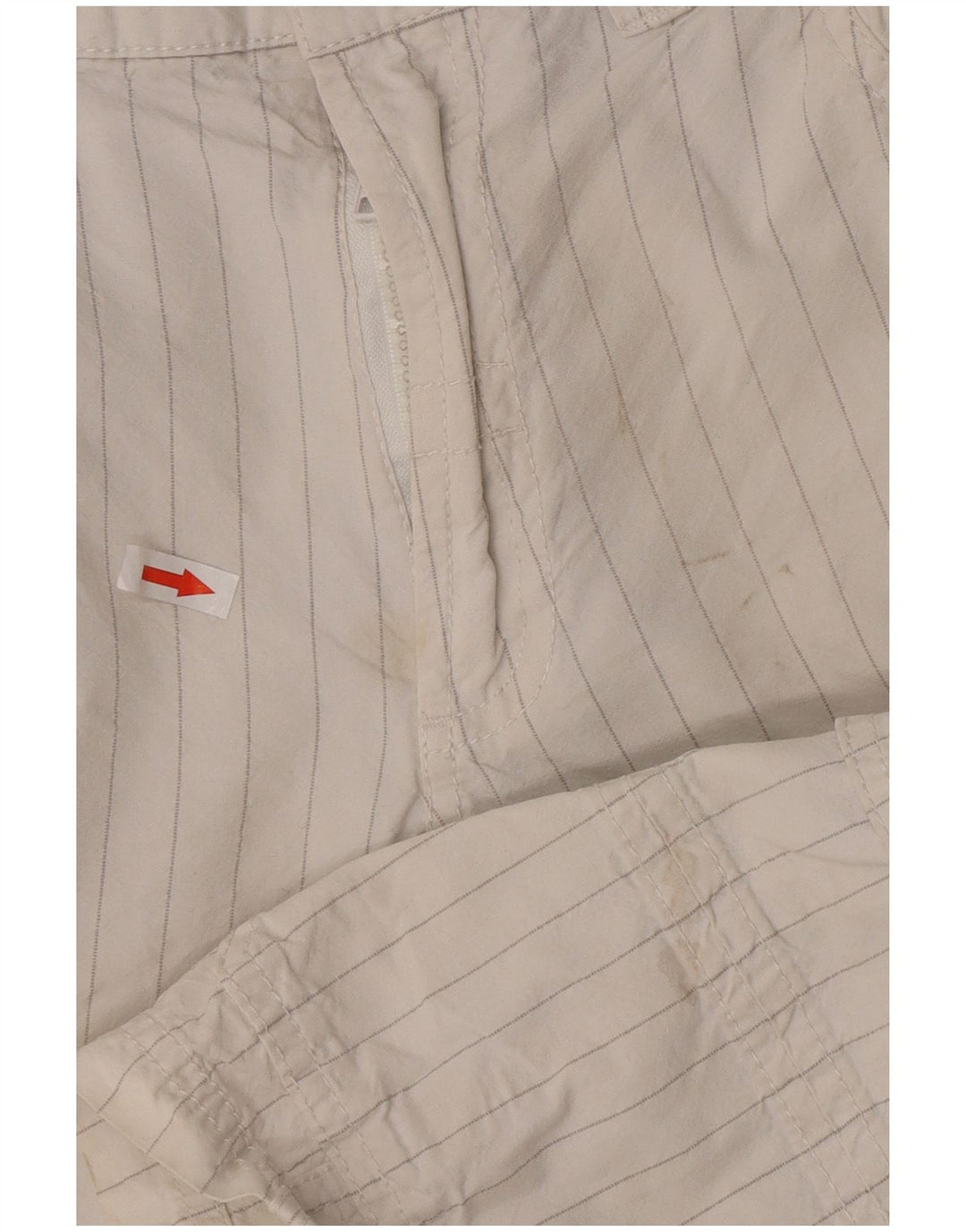Pantaloni scurți cargo Guess pentru bărbați W31, bumbac cu dungi alb medii