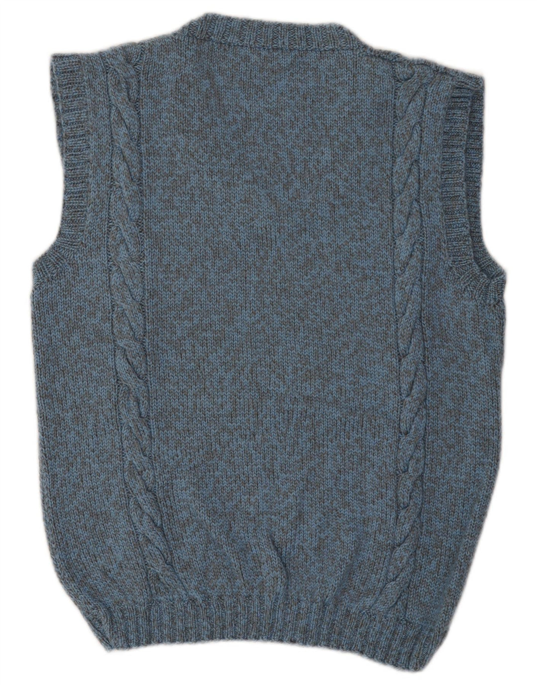 Vestă Vintage pentru bărbați Tank Top Medium Blue Flecked