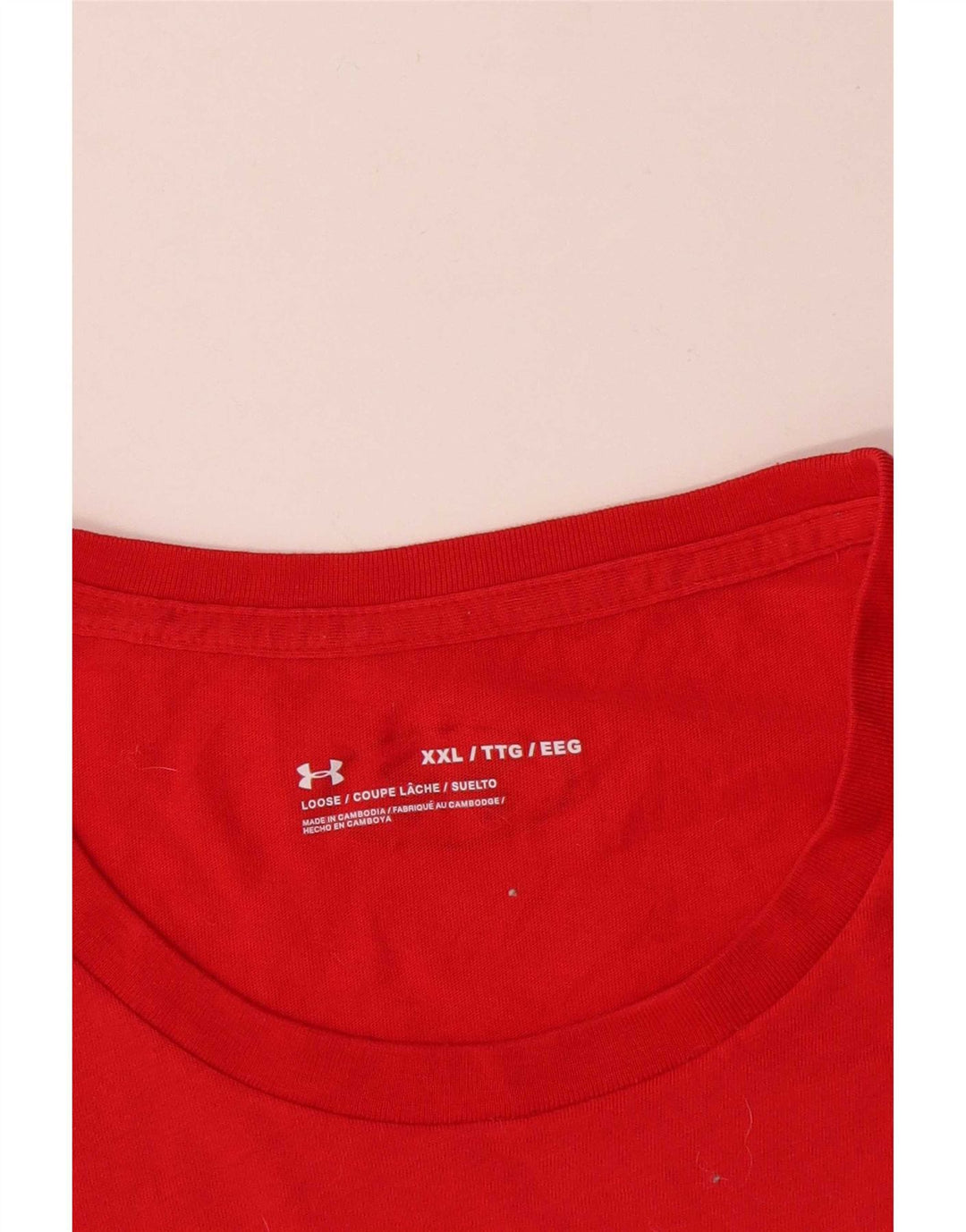 Tricou Under Armour pentru bărbați Top 2XL Roșu
