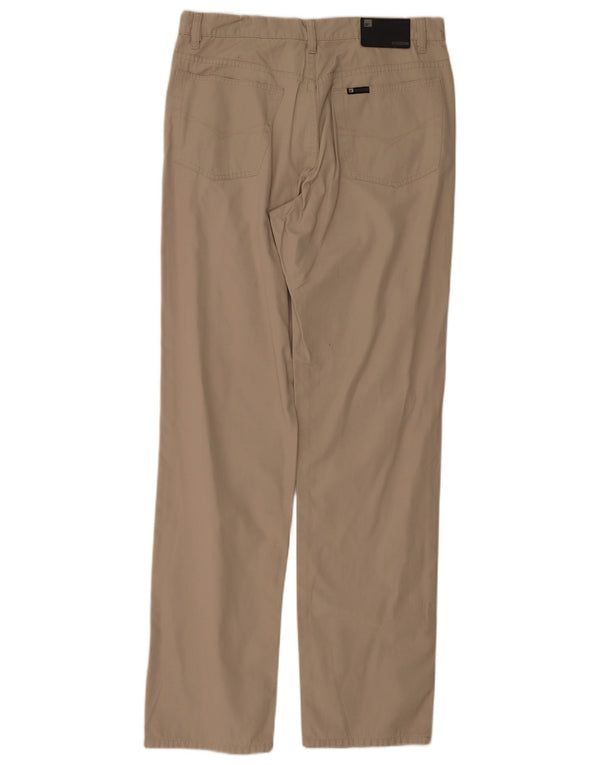 Belfe Pantaloni Drepți Casual Bărbați L33 L33 Bumbac Bej