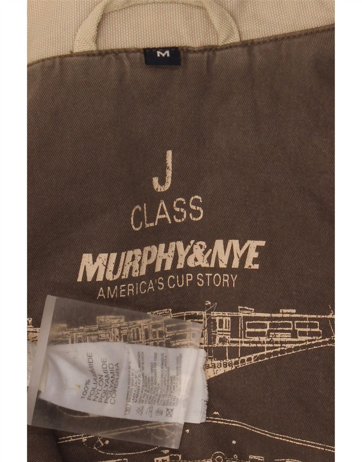Jachetă Windbreaker pentru bărbați Murphy & Nye UK 38 Medium Bej Nylon