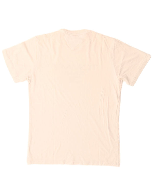 Tricou grafic pentru bărbați Tommy Hilfiger Top XS alb