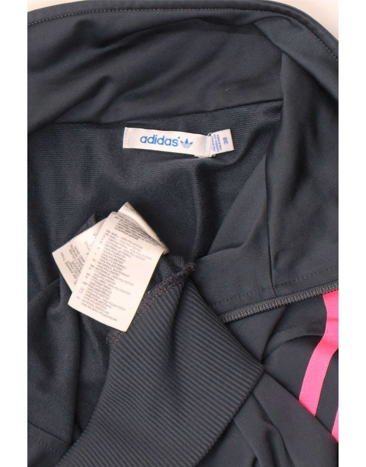 Jachetă de top pentru trening Adidas pentru femei EU 38 Poliester mic gri